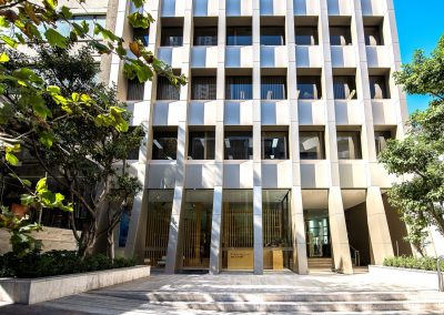 New Alucabond fire resistant cladding gives the building a new life
