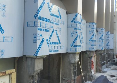 Installation Of Cladding - Buidling Facade - Magellan Company