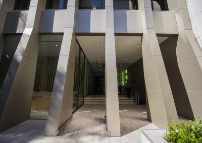 Structure Column Of An Apartment In Wlaker Street - Building Facade Sydney - Magellan Company