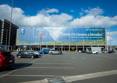 Large Signage On The Carpark - Cladding Installation - Magellan Company